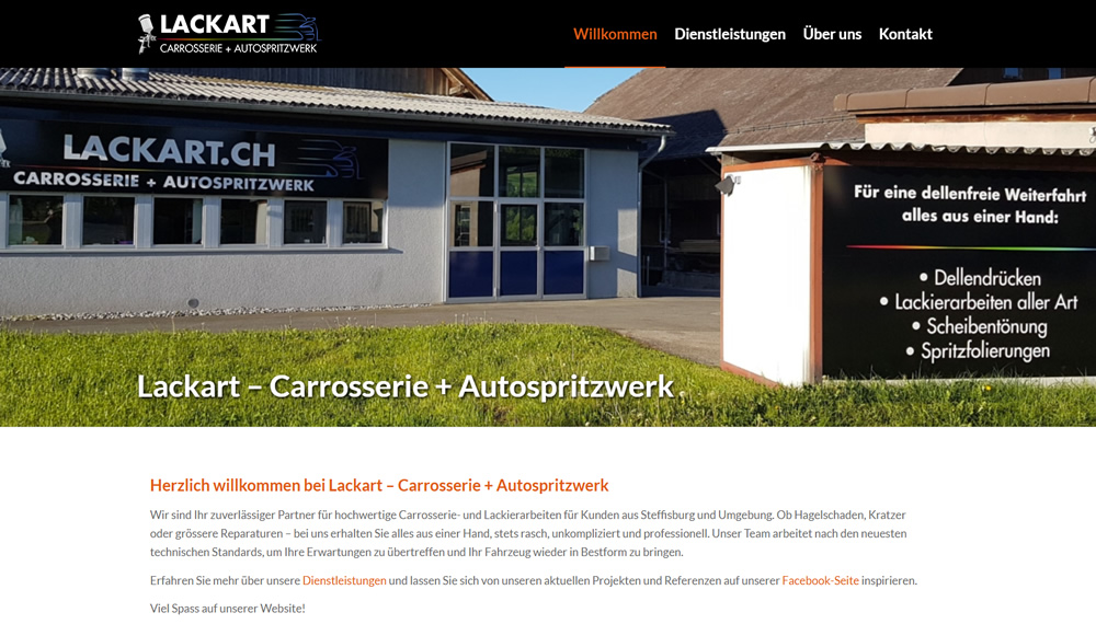 Lackart - Carrosserie + Autospritzwerk