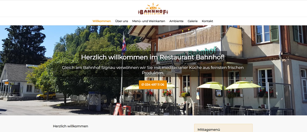 Restaurant Bahnhof Signau